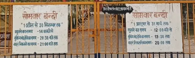 रेल म्यूजियम खुलने और बंद होने का समय