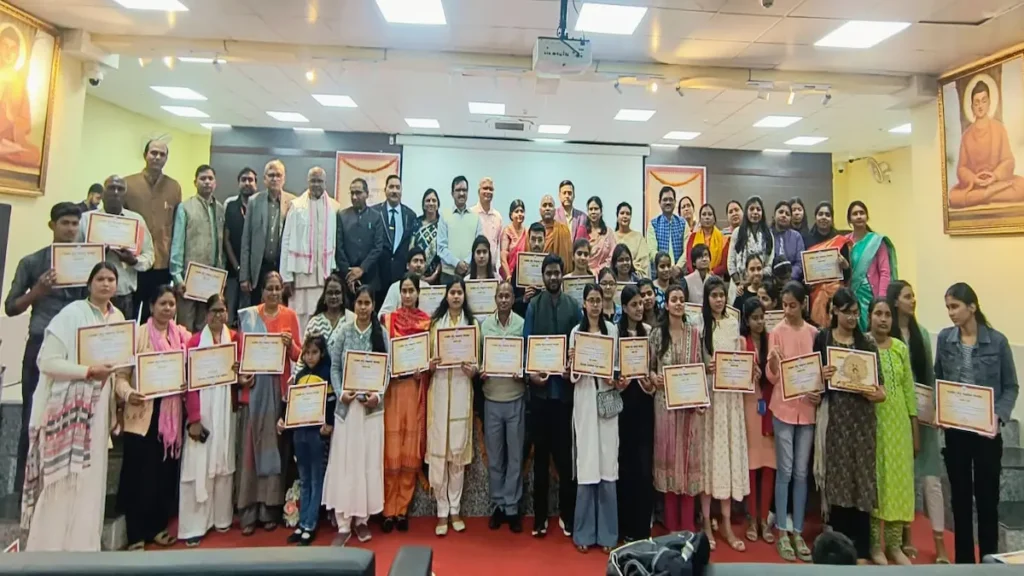 गोरखपुर बौद्ध संग्रहालय में राष्ट्रीय व्याख्यान श्रृंखला का समापन, 89 प्रतिभागी सम्मानित