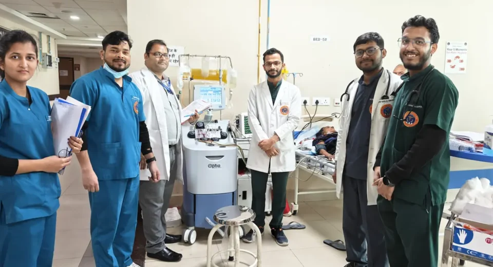 aiims-gorakhpur-first-successful-plasma-exchange