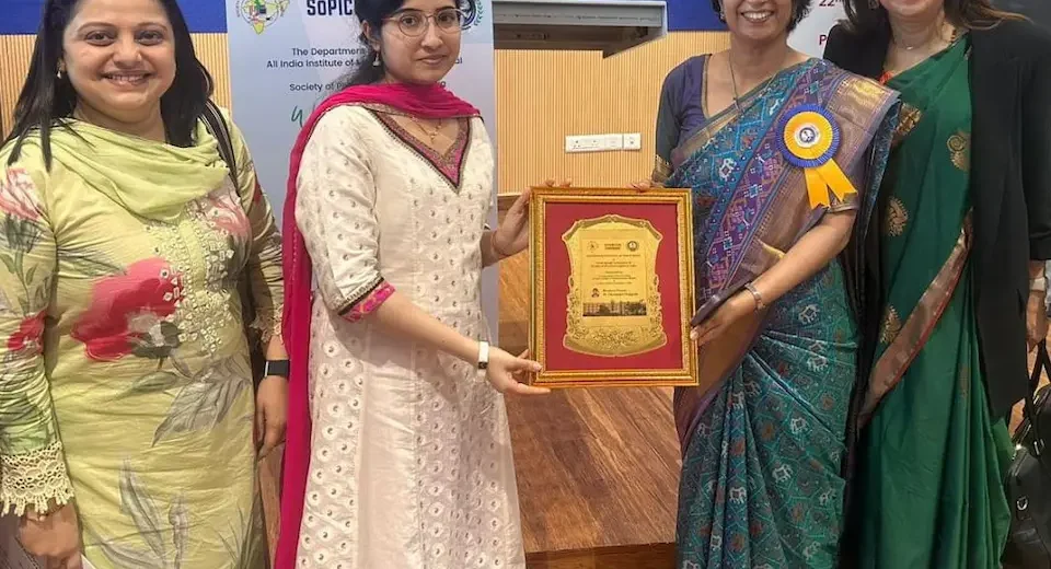 एम्स गोरखपुर की डॉ. मौसुमी पाणिग्रही ने अंतर्राष्ट्रीय सम्मेलन में जीते कई सम्मान