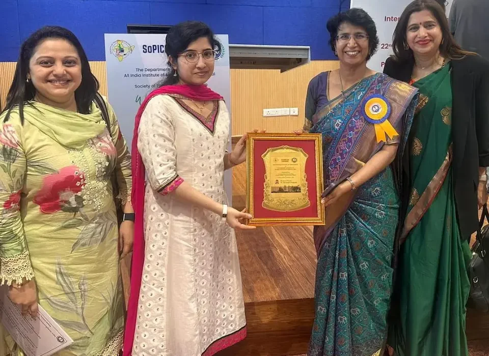 एम्स गोरखपुर की डॉ. मौसुमी पाणिग्रही ने अंतर्राष्ट्रीय सम्मेलन में जीते कई सम्मान