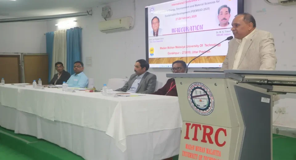 एमएमएमयूटी में ऊर्जा, पर्यावरण और सामग्री विज्ञान पर अंतर्राष्ट्रीय सम्मेलन