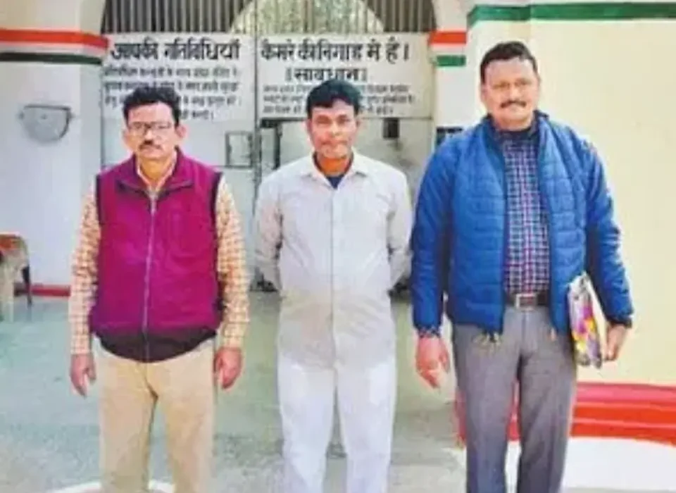 गोरखपुर मंडलीय कारागार से रिहा हुआ पाकिस्तानी कैदी मसरूर. फोटो: सोशल मीडिया