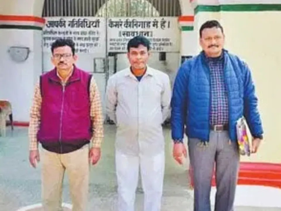 गोरखपुर मंडलीय कारागार से रिहा हुआ पाकिस्तानी कैदी मसरूर. फोटो: सोशल मीडिया