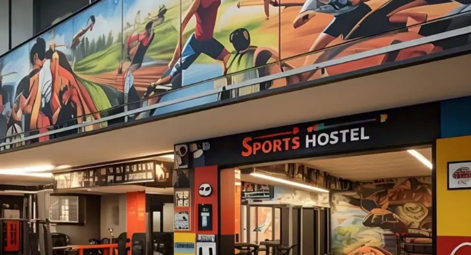 शहर में यहां बन रहा खिलाड़ियों का हॉस्टल, मार्च तक होगा तैयार sports hostel gorakhpur - concept pic