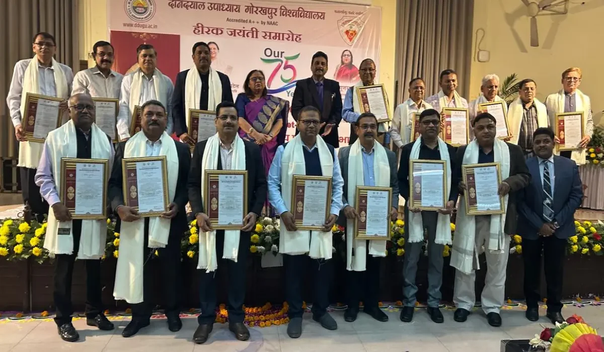 गोरखपुर विवि में "लिगेसियम - एलुमनी मीट 2025" का भव्य आयोजन