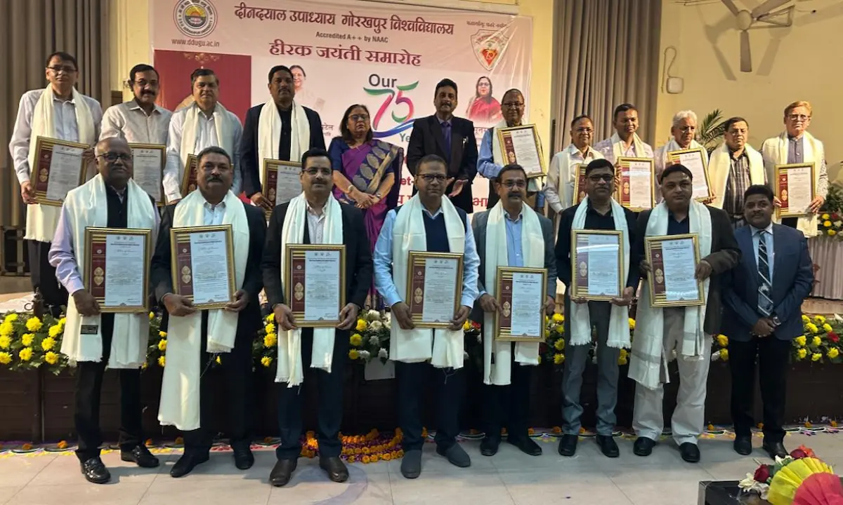 गोरखपुर विवि में "लिगेसियम - एलुमनी मीट 2025" का भव्य आयोजन