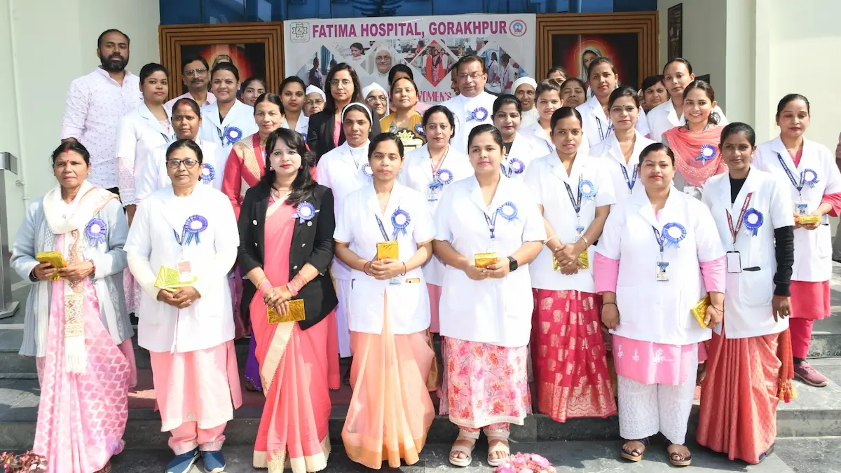 फातिमा अस्पताल में अंतरराष्ट्रीय महिला दिवस पर हुआ कार्यक्रम का आयोजन.