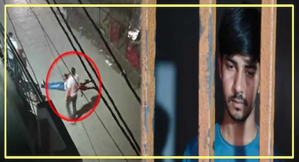 पुलिस की गिरफ्त में वांटेड अपराधी कादिर कादिर उर्फ मंटर. फोटो: सोशल मीडिया/पुलिस
