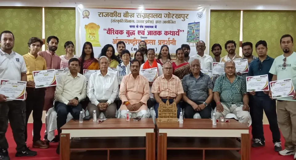 "वैश्विक बुद्ध एवं जातक कथाएँ" विषयक अंतरराष्ट्रीय कला प्रदर्शनी का भव्य आयोजन