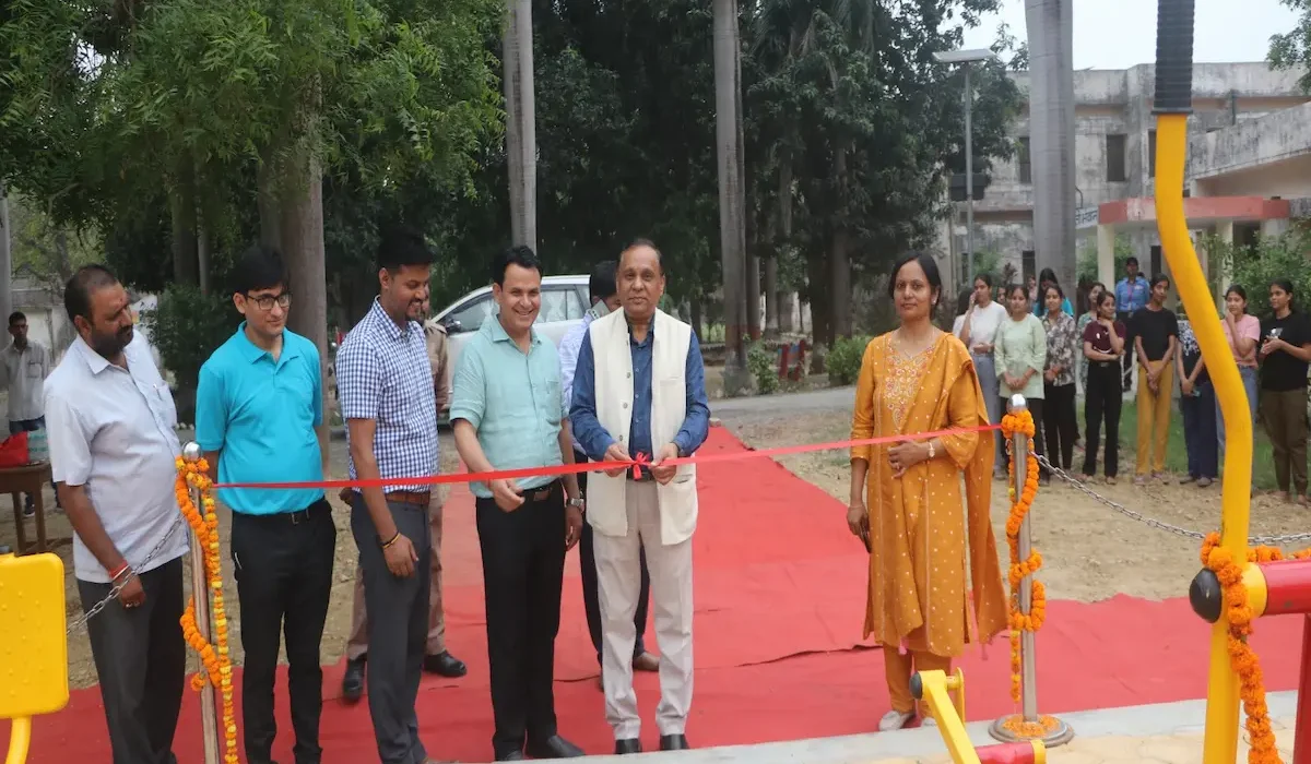 MMMUT में छात्राओं के लिए ओपन जिम शुरू