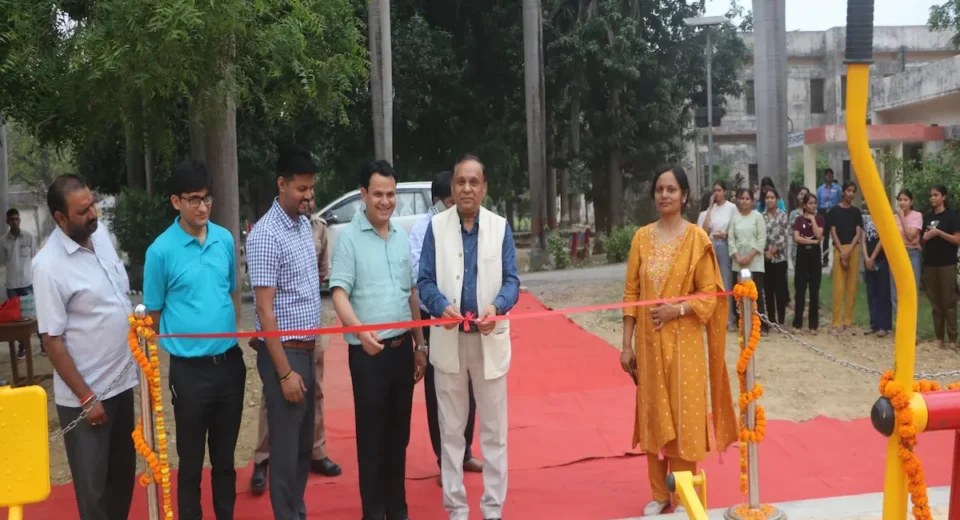 MMMUT में छात्राओं के लिए ओपन जिम शुरू
