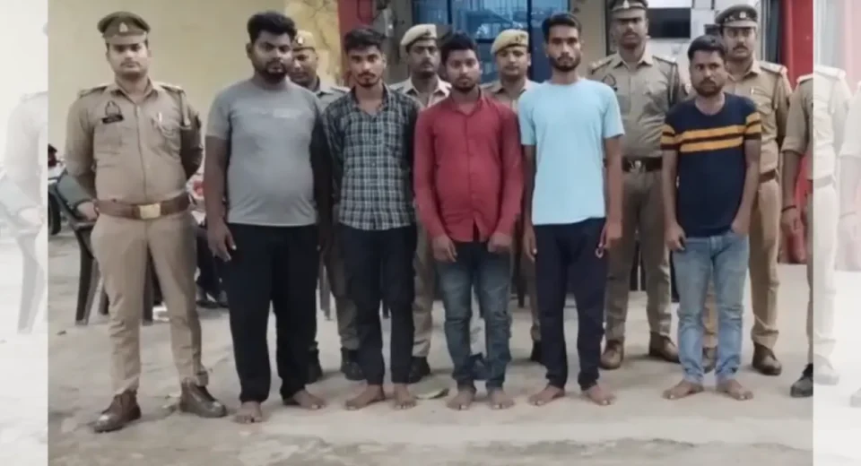 गोरखपुर में गौ तस्करी पर बड़ी कार्रवाई, 5 आरोपी गिरफ्तार, जेल भेजे गए