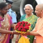 राष्ट्रपति का गोरखपुर शहर में हुआ भव्य स्वागत, मेयर ने सौंपी शहर की चाबी
