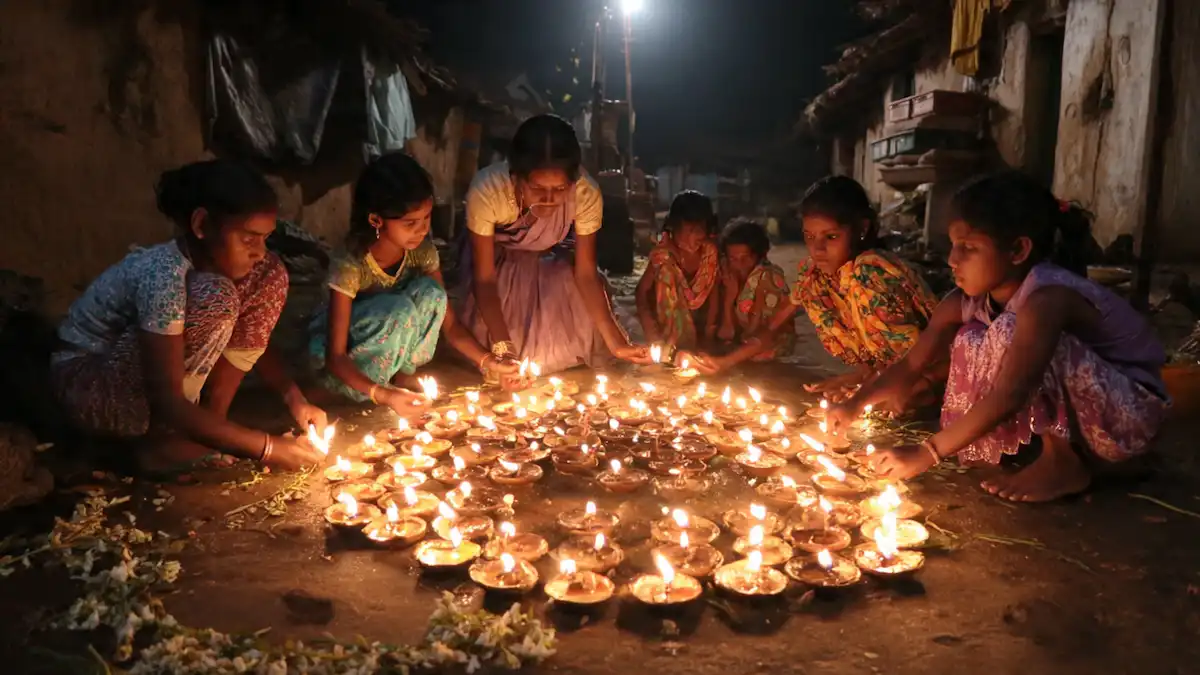 उपेक्षा से लेकर उन्नति तक का सफर! गोरखपुर के इस वनटांगिया गांव में अब हर दिन होती है दिवाली उपेक्षा से लेकर उन्नति तक का सफर! गोरखपुर के इस वनटांगिया गांव में अब हर दिन होती है दिवाली