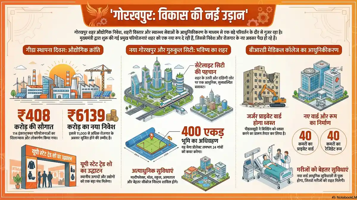 गोरखपुर समाचार: आज की प्रमुख सुर्खियां: एक नजर में जानें गोरखपुर शहर की हर खबर