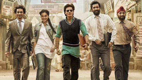 'जवान' वाला करिश्मा फिल्म 'डंकी' में नहीं, तोड़ा दिल Dunki movie poster
