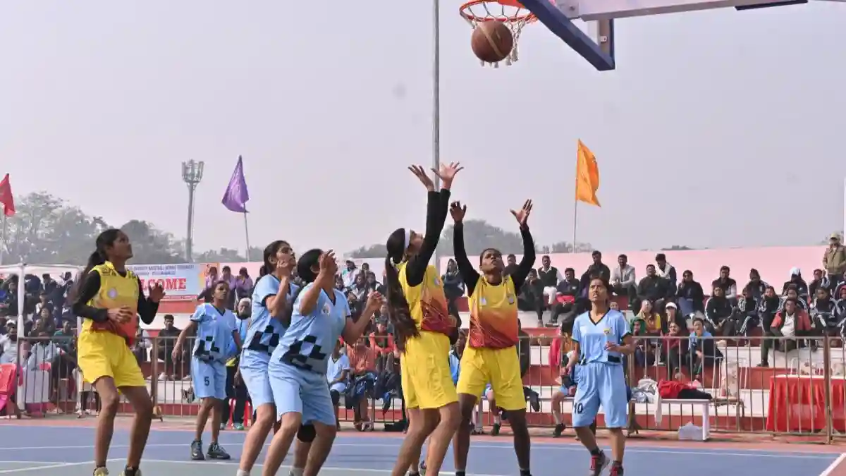 गोरखपुर न्यूज़: अंतर-विश्वविद्यालय बास्केटबॉल टूर्नामेंट में डीडीयू की धाक, महिला टीम ने दर्ज की लगातार दो जीत गोरखपुर न्यूज़: अंतर-विश्वविद्यालय बास्केटबॉल टूर्नामेंट में डीडीयू की धाक, महिला टीम ने दर्ज की लगातार दो जीत